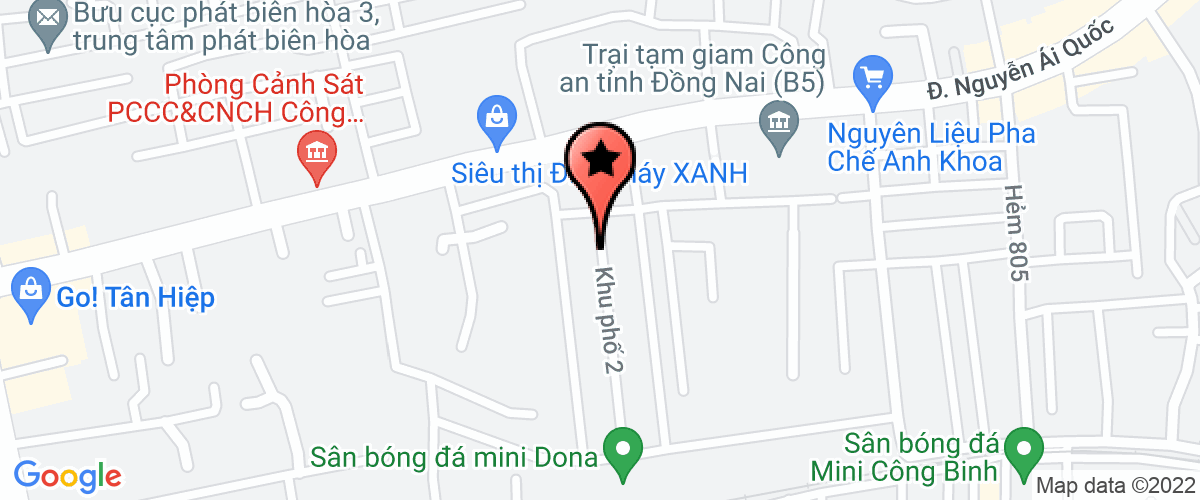 Bản đồ đến địa chỉ Công Ty TNHH Sản Xuất Thương Mại Thiên Mộc Phát