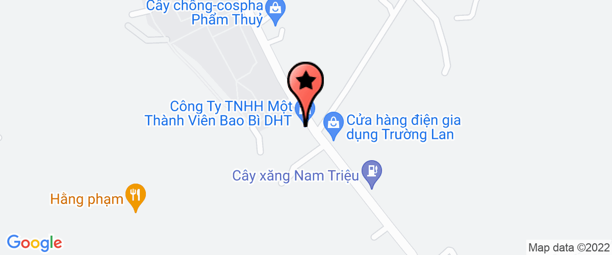 Bản đồ đến địa chỉ Công ty TNHH một thành viên bao bì DHT