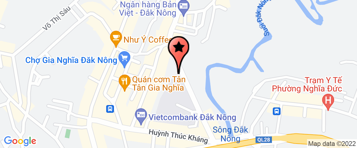 Bản đồ đến địa chỉ Công Ty TNHH Tư Vấn Thiết Kế Xây Dựng Đắk Nguyên