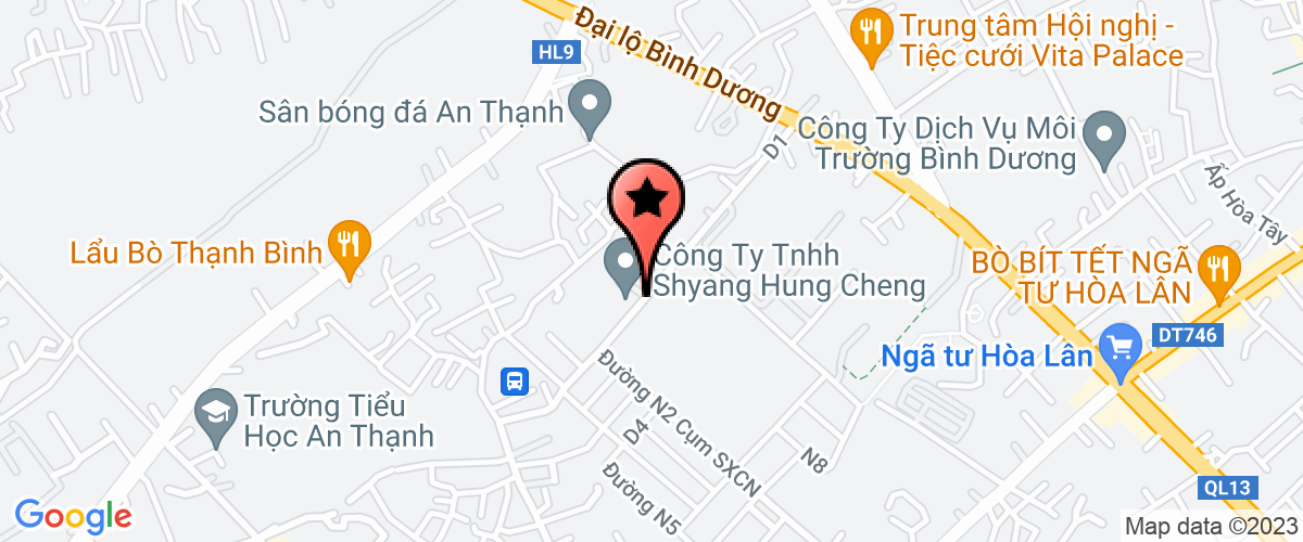Bản đồ đến địa chỉ Công Ty TNHH Thương Mại Dịch Vụ Nhà Hàng - Spa Hồng Anh