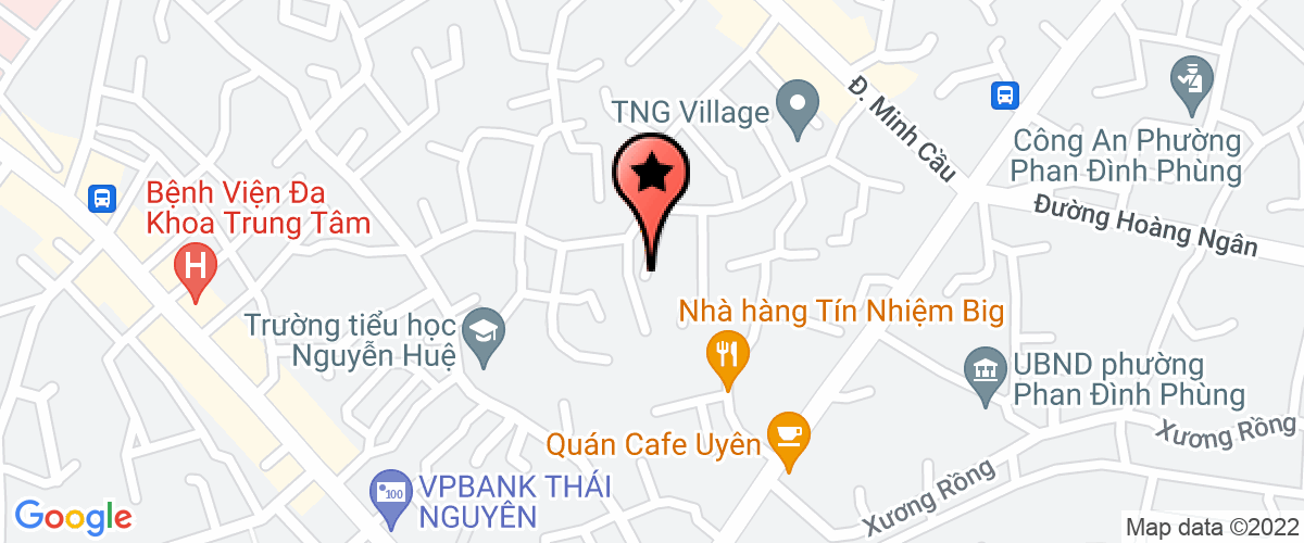 Bản đồ đến địa chỉ Công Ty TNHH Thái Việt