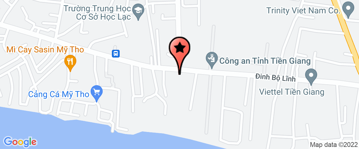 Bản đồ đến địa chỉ Công Ty Xăng Dầu Tiền Giang