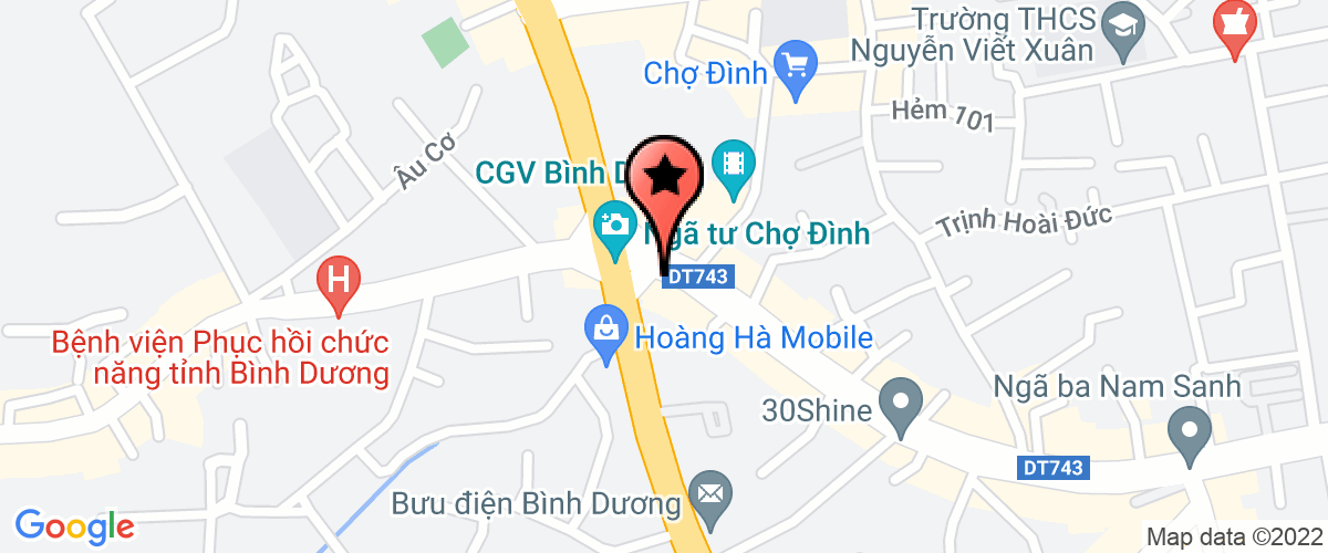 Bản đồ đến địa chỉ Công Ty TNHH Một Thành Viên Tư Vấn Thiết Kế Thi Công Lắp Đặt Thiết Bị Phòng Cháy Chữa Cháy Thành Lon