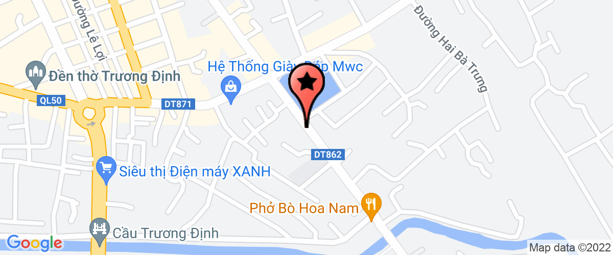 Bản đồ đến địa chỉ Công Ty TNHH Một Thành Viên Trần Đạt Gò Công