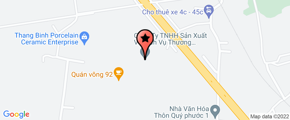 Bản đồ đến địa chỉ Công Ty TNHH Bình Định Sinh