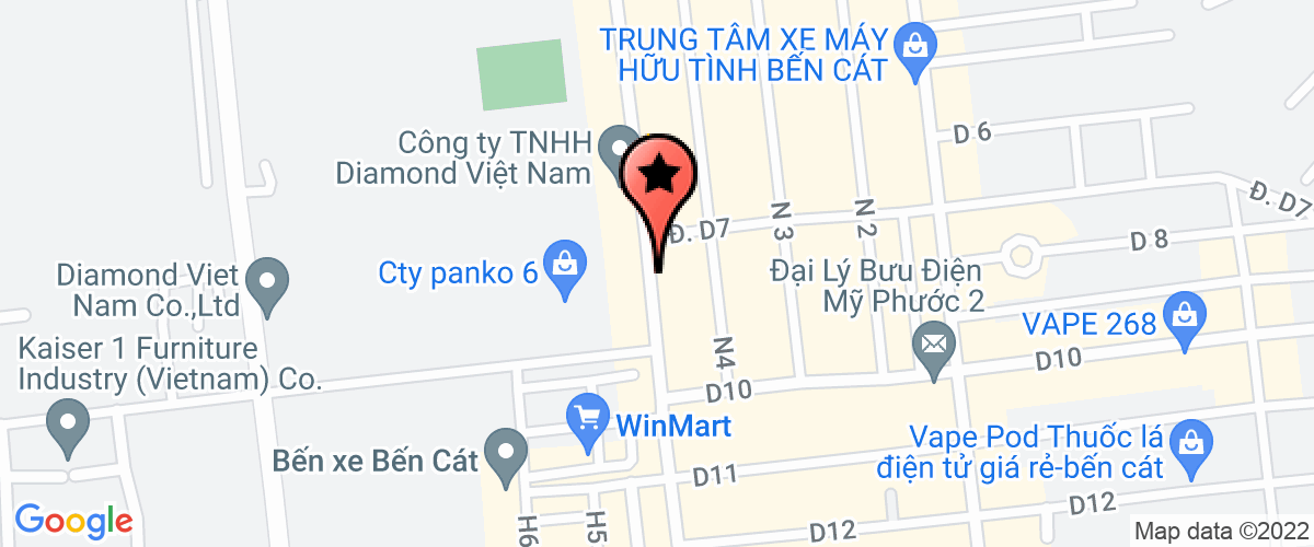 Bản đồ đến địa chỉ Công Ty Trách Nhiệm Hữu Hạn Một Thành Viên Trần Danh Thành Hà