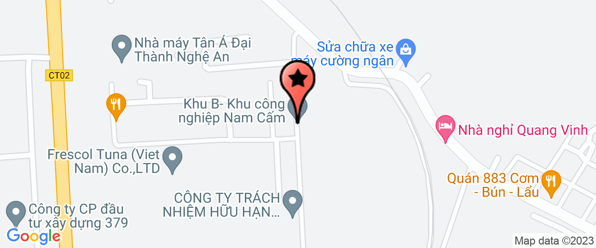 Bản đồ đến địa chỉ Công ty TNHH thực phẩm tươi sống và kho lạnh (Đơn vị nộp hộ nhà thầu)