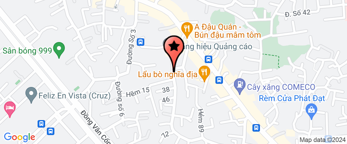 Bản đồ đến địa chỉ Công Ty TNHH Thương Mại Dịch Vụ Bất Động Sản Tín Phát
