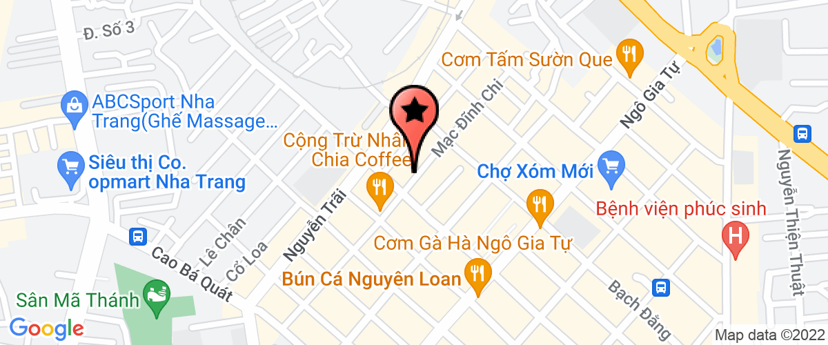 Bản đồ đến địa chỉ Công Ty TNHH Sức Khỏe Cộng Đồng Nha Trang