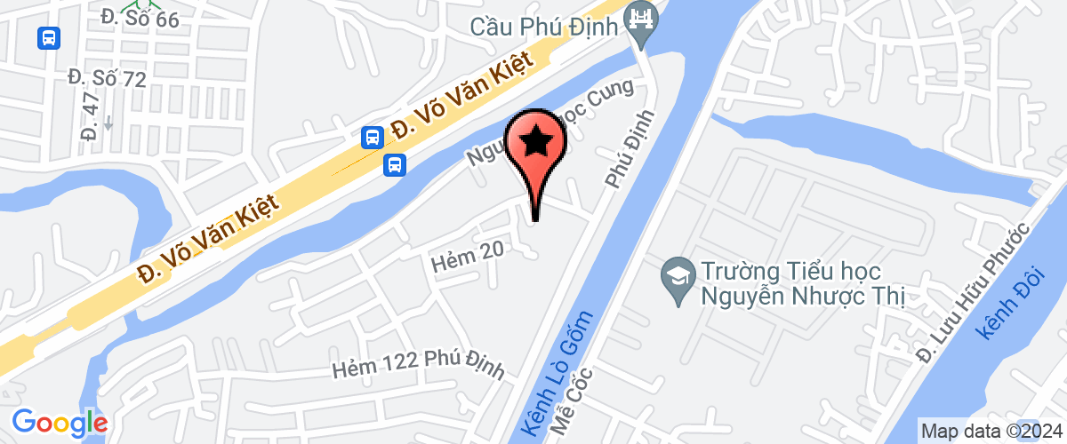 Bản đồ đến địa chỉ Cty TNHH Thương Mại Và Xây Dựng Khánh Tây