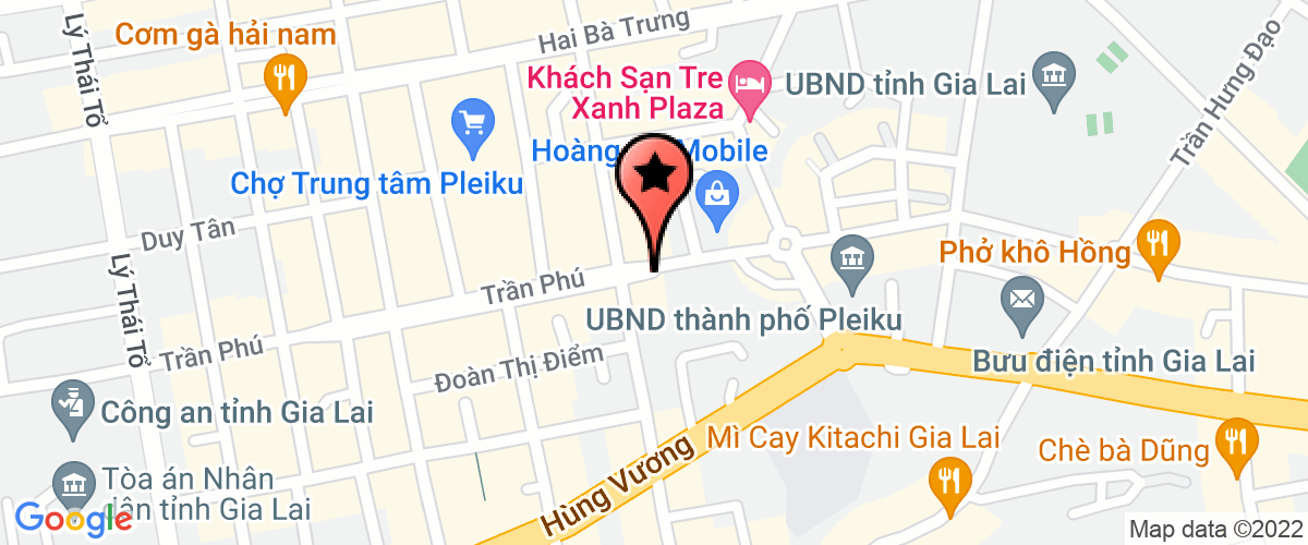 Bản đồ đến địa chỉ Công Ty Trách Nhiệm Hữu Hạn Một Thành Viên Kim Cúc Gia Lai