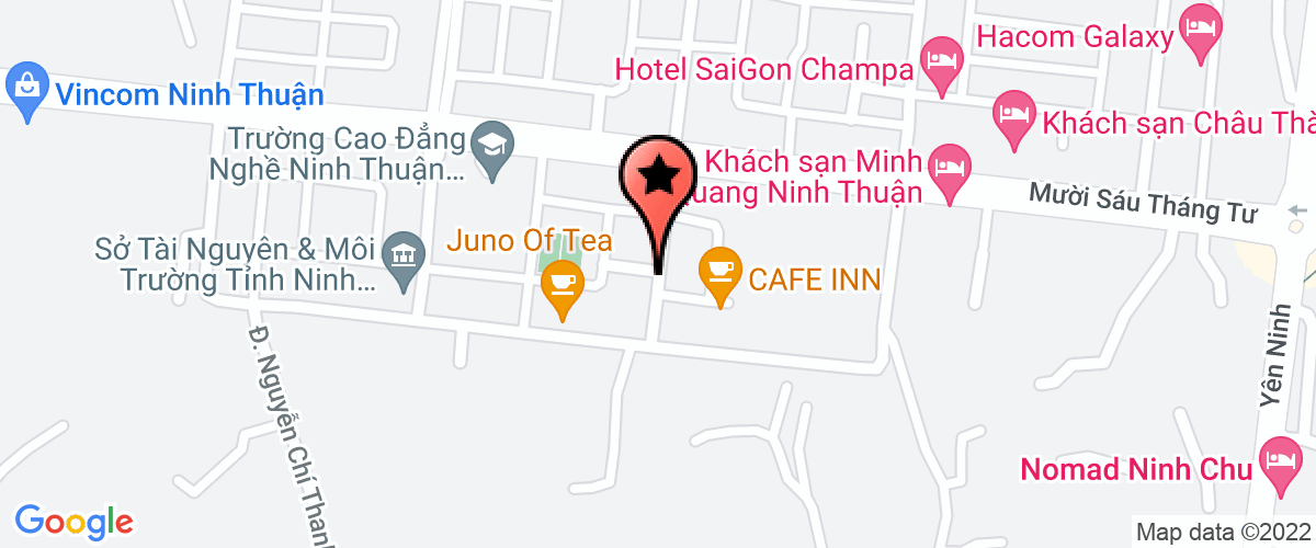Bản đồ đến địa chỉ Công Ty TNHH Đầu Tư Thịnh Hưng Ninh Thuận