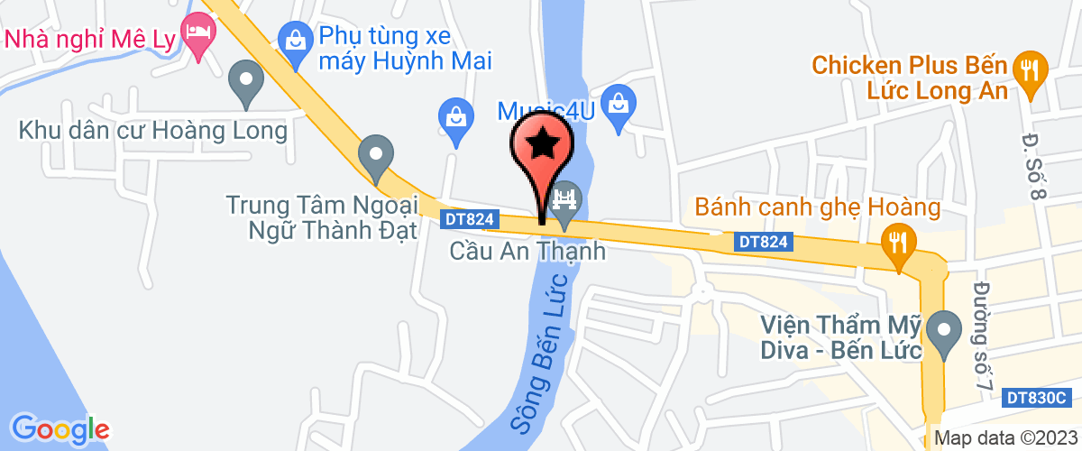 Bản đồ đến địa chỉ Công Ty TNHH Một Thành Viên Thương Mại - Dịch Vụ Thiên Long Phát