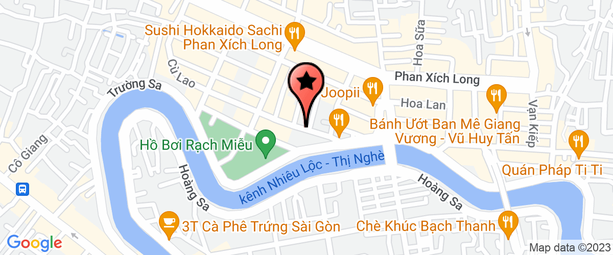 Bản đồ đến địa chỉ Công Ty TNHH Hạnh Thơ