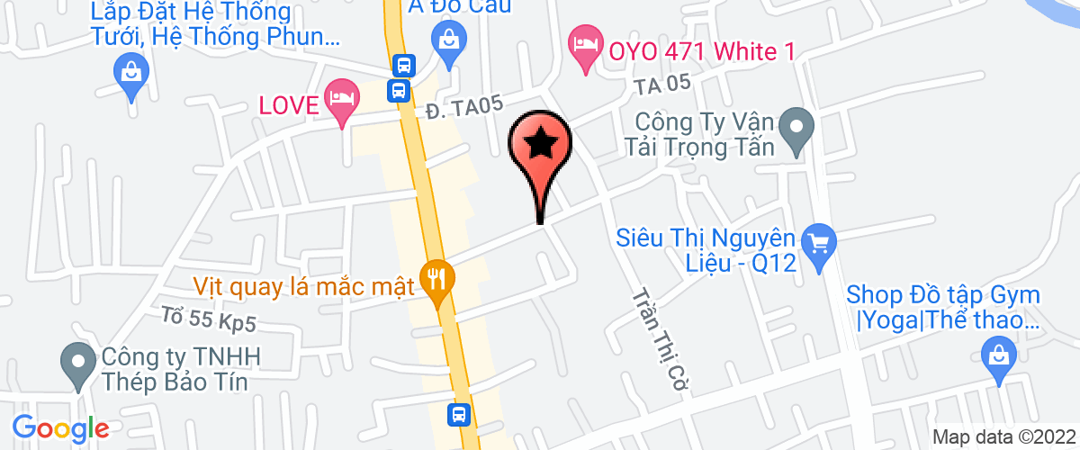 Bản đồ đến địa chỉ Công Ty TNHH Thương Mại Dịch Vụ Vinhands