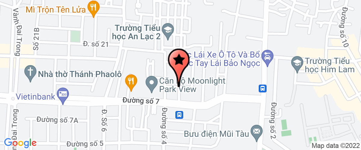 Bản đồ đến địa chỉ Công Ty TNHH Dịch Vụ Thương Mại Du Lịch Thanh Niên Việt