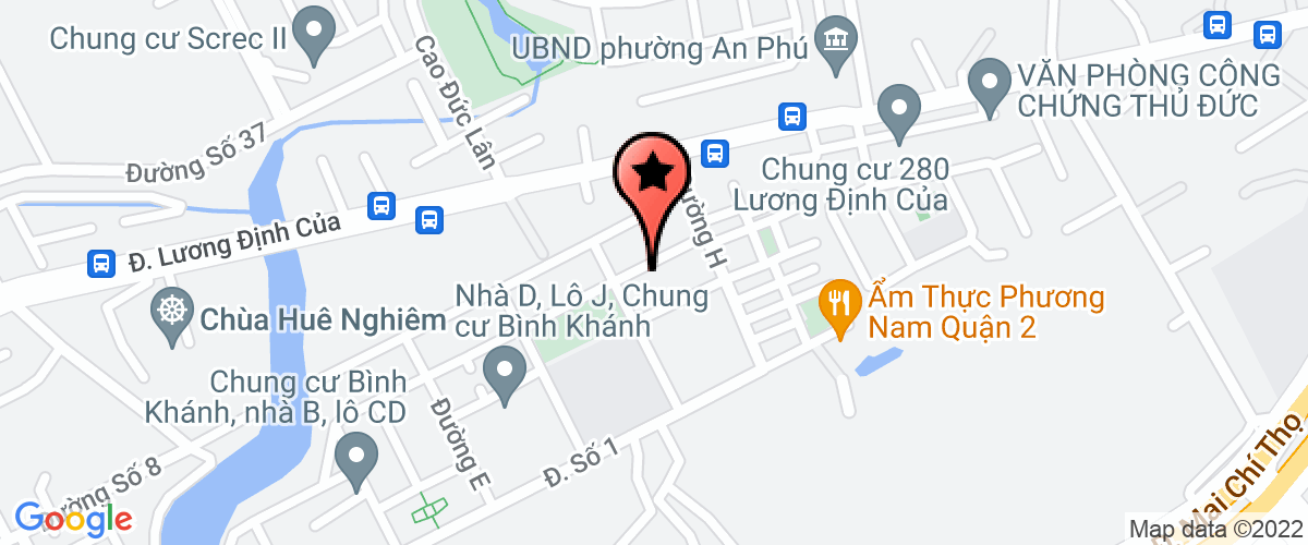 Bản đồ đến địa chỉ Công Ty TNHH Thương Mại Xuất Nhập Khẩu An Phú Xanh
