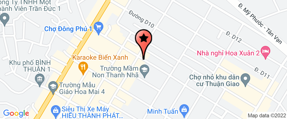 Bản đồ đến địa chỉ Công Ty TNHH Một Thành Viên Khí Hóa Lỏng Linh Phát