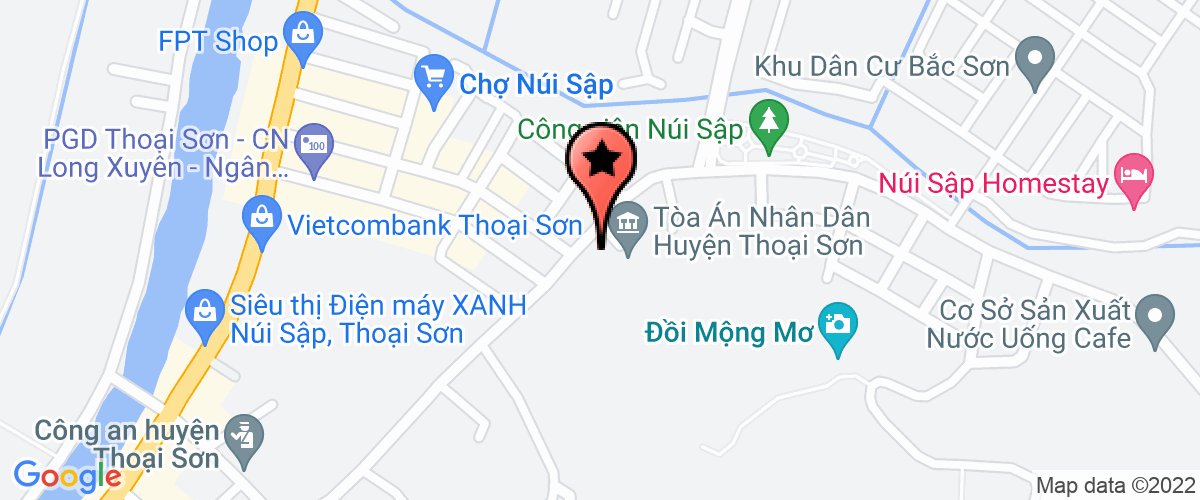 Bản đồ đến địa chỉ Công Ty TNHH Đại Hòa Phát Thoại Sơn