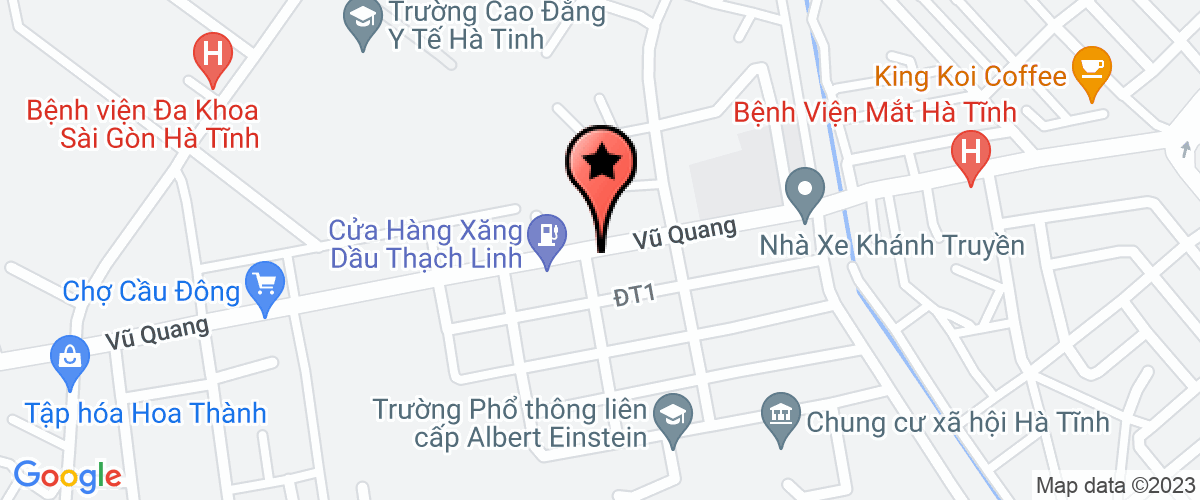 Bản đồ đến địa chỉ Công Ty TNHH Cây Xanh - Cảnh Quan Hà Tĩnh