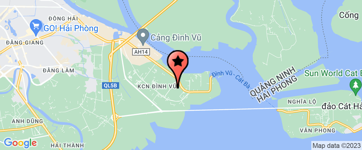Bản đồ đến địa chỉ Chi nhánh công ty cổ phần xây lắp Hải Long - Xí nghiệp xây lắp số 1
