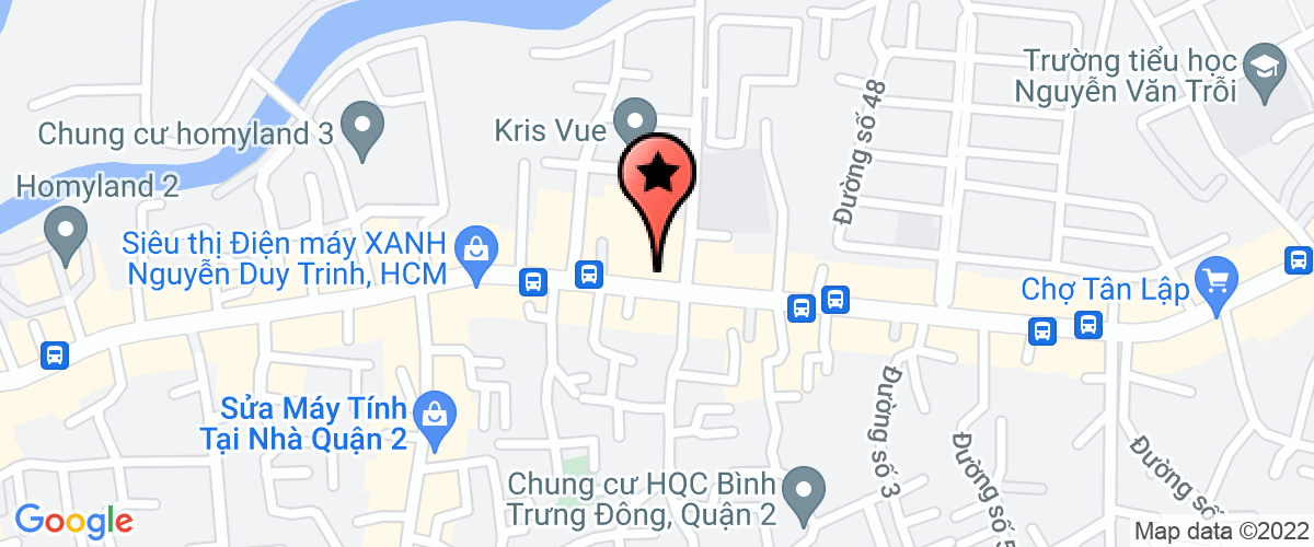Bản đồ đến địa chỉ Công Ty TNHH Xây Dựng Bình Minh B.m