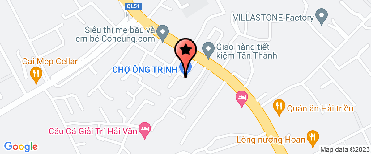 Bản đồ đến địa chỉ Công Ty TNHH Thương Mại Dịch Vụ Thuận Ngọc