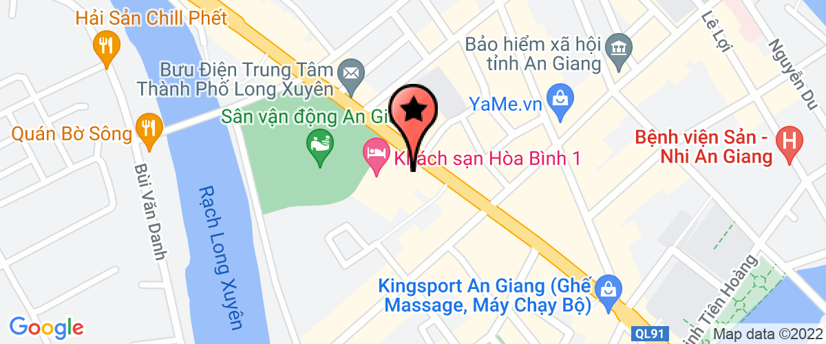Bản đồ đến địa chỉ Chi Nhánh An Giang - Công Ty Cổ Phần Viễn Thông Fpt