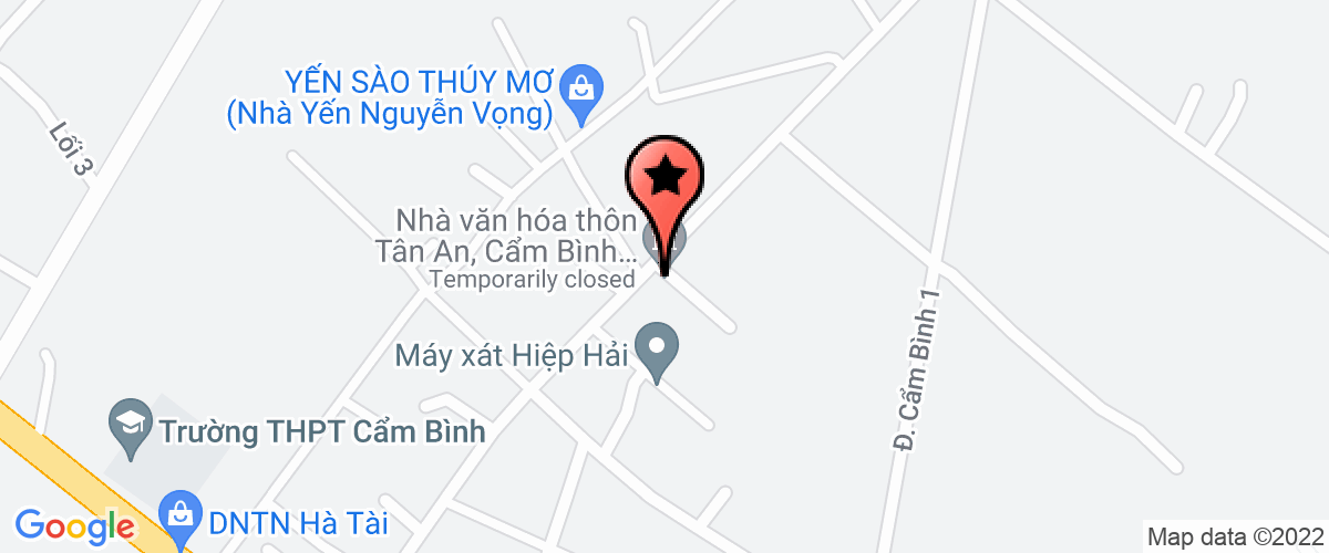 Bản đồ đến địa chỉ Trường Mầm non Cẩm Nhượng