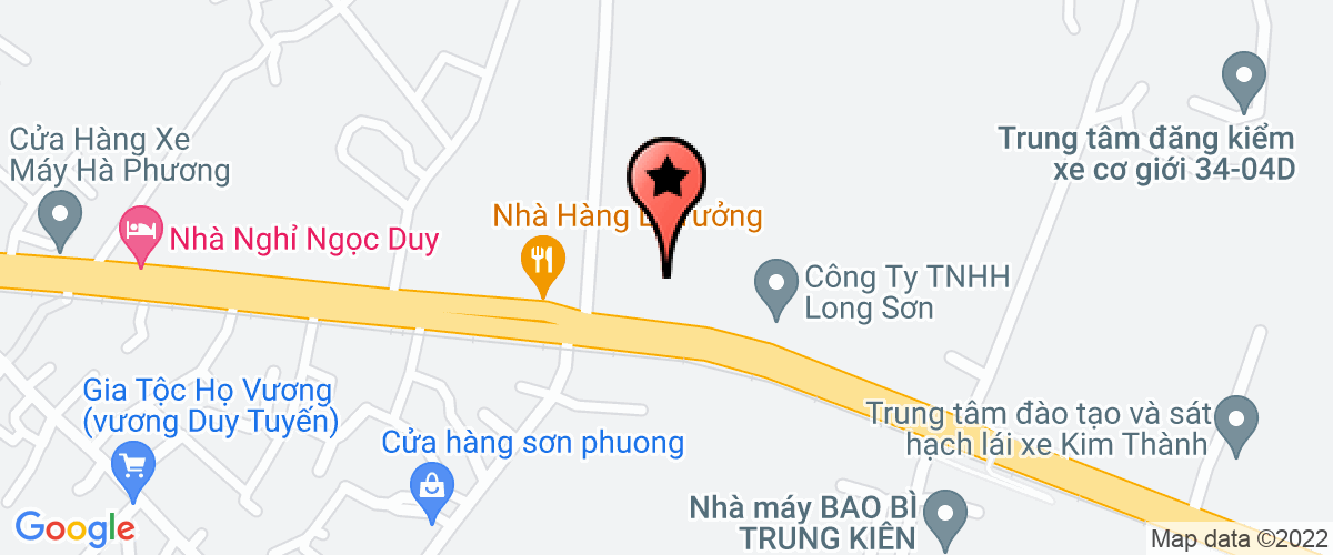 Bản đồ đến địa chỉ Công Ty TNHH Một Thành Viên Thương Mại Quỳnh Hương