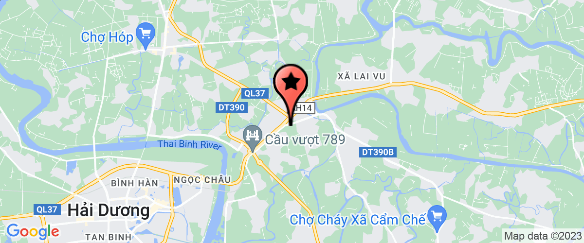 Bản đồ đến địa chỉ XN khai thác công trình thuỷ lợi huyện Nam Sách