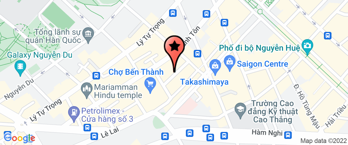 Bản đồ đến địa chỉ Công Ty TNHH Dịch Vụ Nhà Hàng Bình An Thái - Khách Sạn Indochine