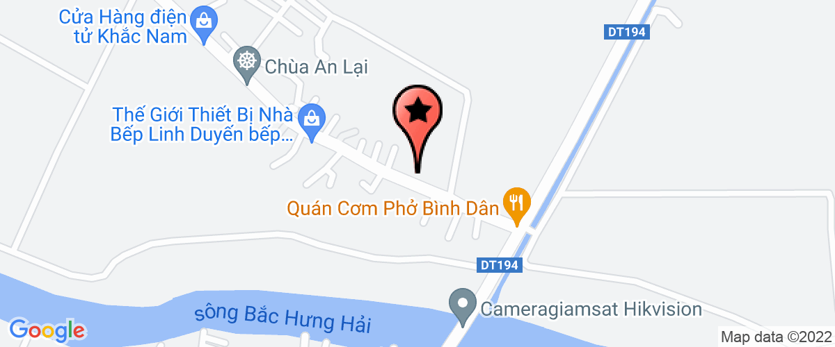Bản đồ đến địa chỉ Công Ty Trách Nhiệm Hữu Hạn Chế Tạo Bơm Hdm