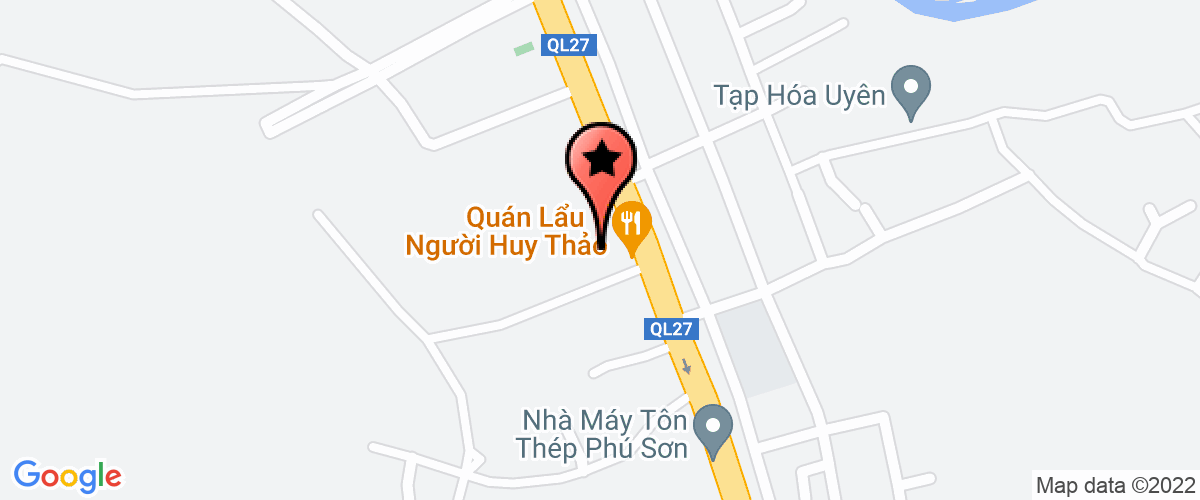 Bản đồ đến địa chỉ Công Ty Trách Nhiệm Hữu Hạn Thương Mại Và Vận Tải Quê Hương