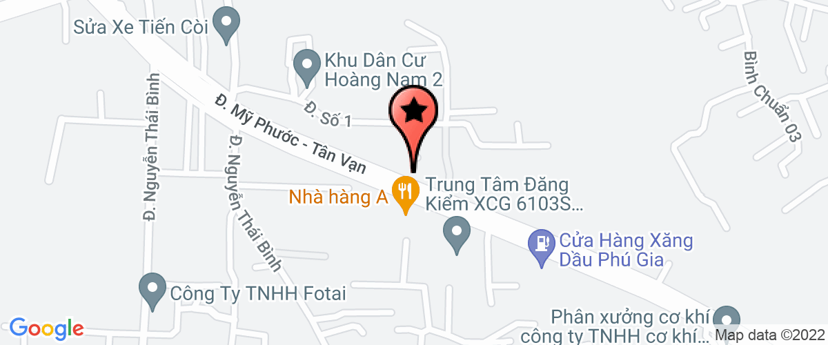 Bản đồ đến địa chỉ Công Ty TNHH Đầu Tư Sản Xuất Vật Liệu Xây Dựng Đạt Vy