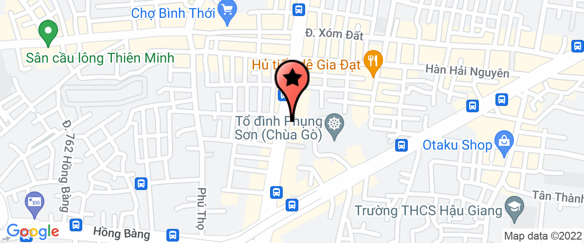 Bản đồ đến địa chỉ Công Ty TNHH Xuất Nhập Khẩu Hòa Hiệp Phát