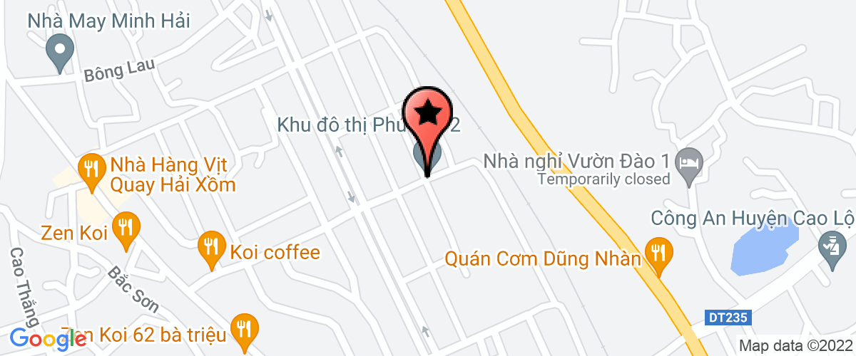 Bản đồ đến địa chỉ Công Ty TNHH TMDV Xuất Nhập Khẩu Hương Sen