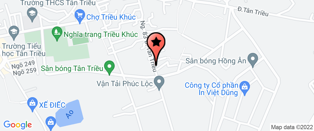 Bản đồ đến địa chỉ Công Ty TNHH Chuyển Hàng 365
