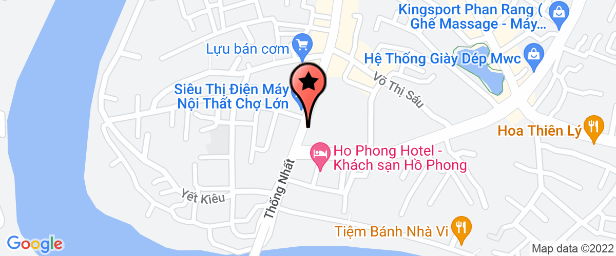Bản đồ đến địa chỉ Công Ty Cổ Phần Evnic Ninh Thuận