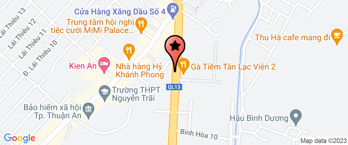 Bản đồ đến địa chỉ Công Ty TNHH Thương Mại Dịch Vụ Lâm Duyệt Phát