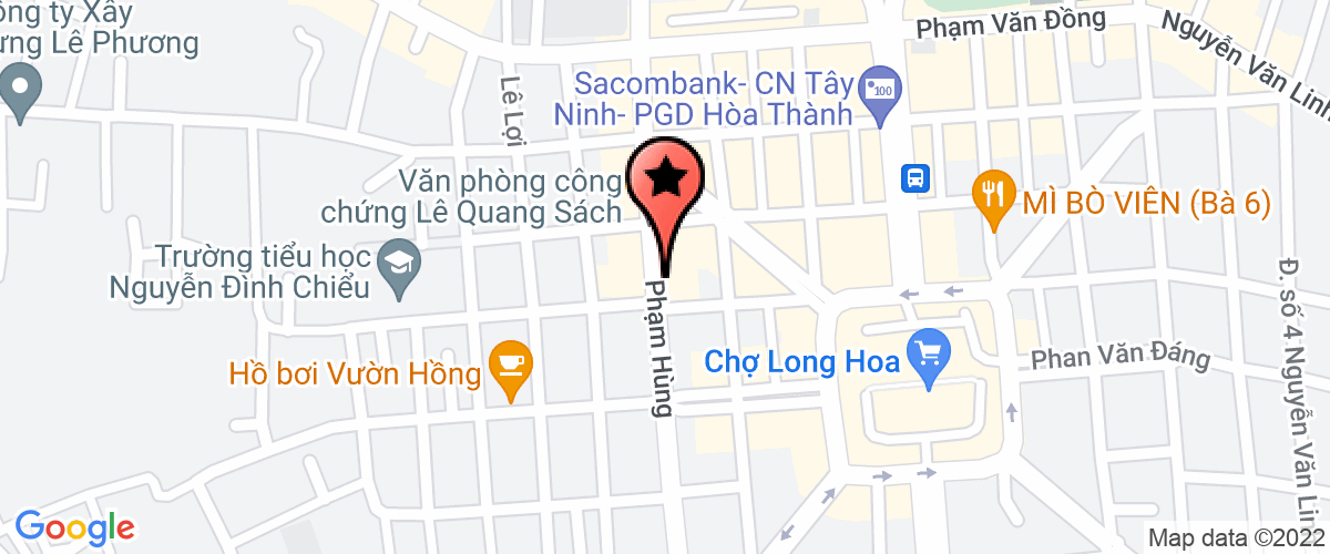 Bản đồ đến địa chỉ Công Ty Trách Nhiệm Hữu Hạn Thiết Kế Thi Công Nhà Xanh
