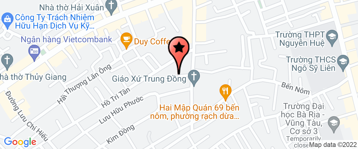 Bản đồ đến địa chỉ Công Ty TNHH Thương Mại - Dịch Vụ Vận Tải Thiên Nam