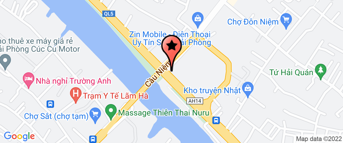 Bản đồ đến địa chỉ Công Ty TNHH Sản Xuất Và Thương Mại Định Anh