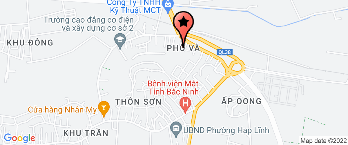 Bản đồ đến địa chỉ Công ty xây dựng và thương mại Hùng Đức Sơn (TNHH)