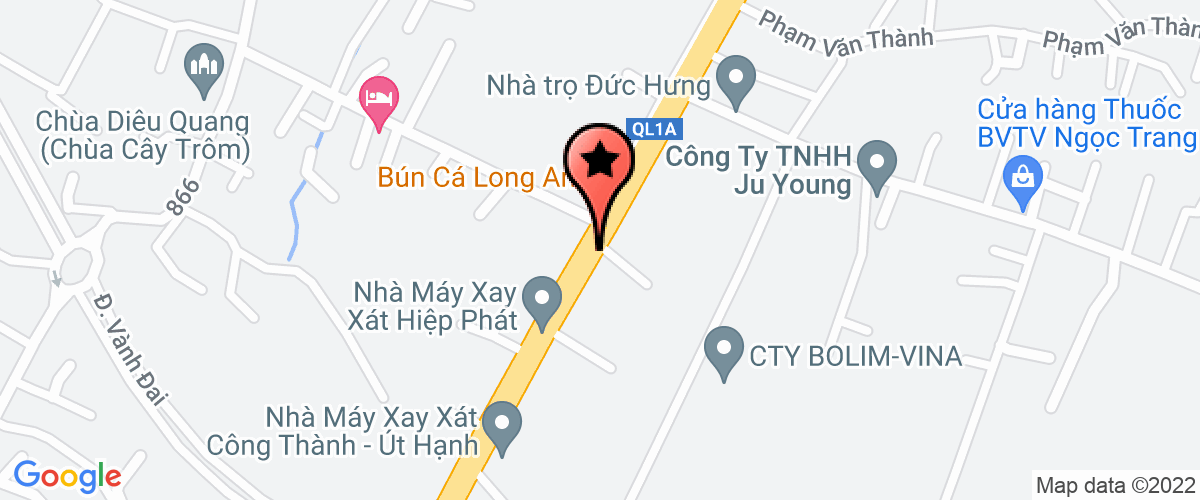 Bản đồ đến địa chỉ Công Ty TNHH Lộc Sơn