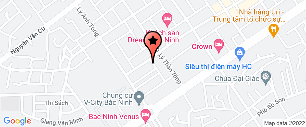 Bản đồ đến địa chỉ Công Ty TNHH Dae - A Vina