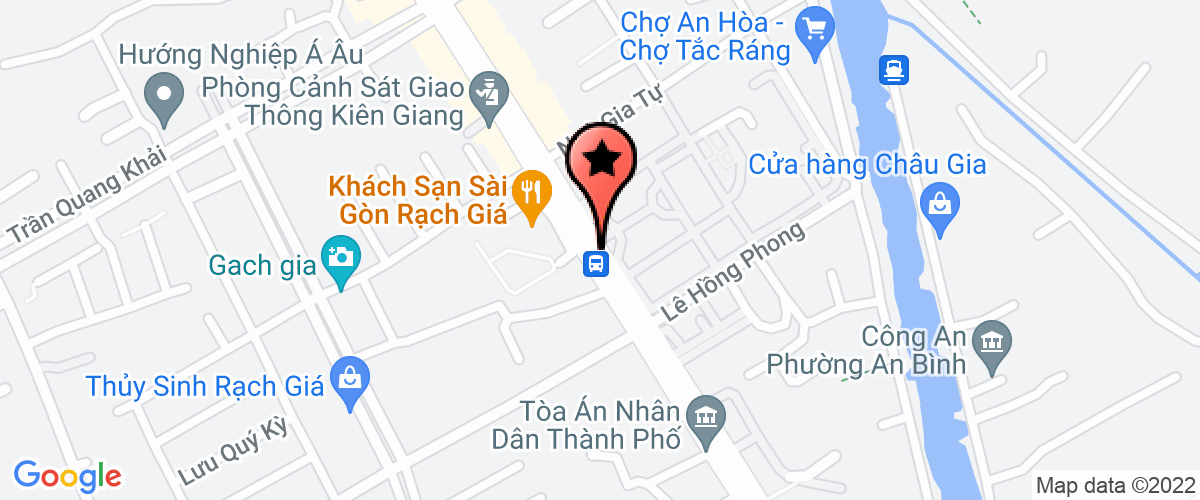 Bản đồ đến địa chỉ Nhà Khách Tỉnh ủy Kiên Giang