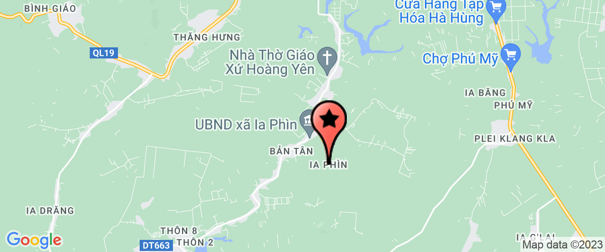 Bản đồ đến địa chỉ Chi nhánh công ty TNHH thương mại Trúc Tâm tại GiaLai