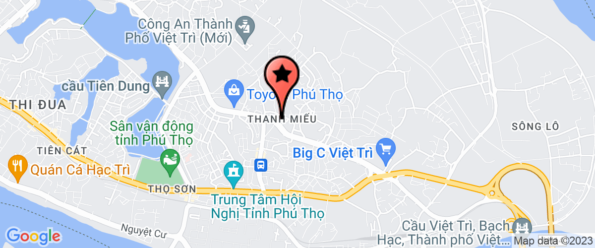 Bản đồ đến địa chỉ Trung tâm hội nghị tỉnh Phú Thọ
