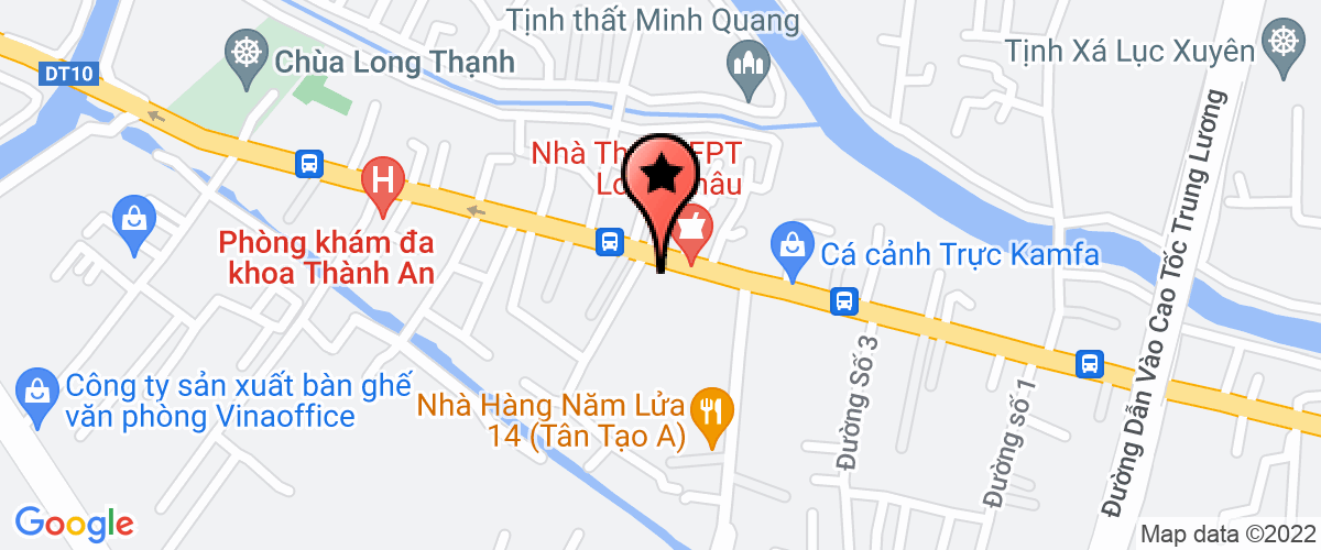 Bản đồ đến địa chỉ Công Ty TNHH Thương Mại Sản Xuất Dnv
